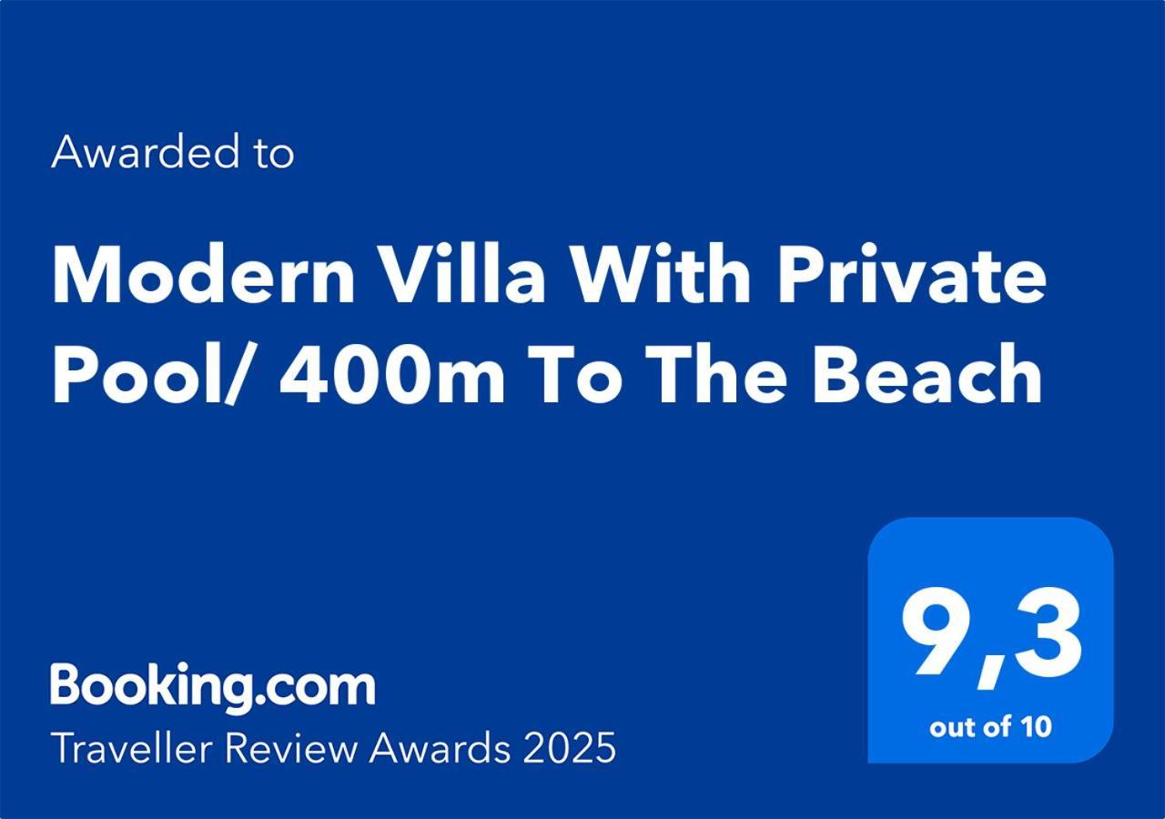 Modern Villa With Private Pool/ 400M To The Beach Grao de Castellon Zewnętrze zdjęcie